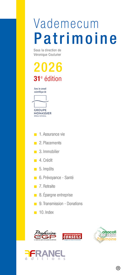 Le vademecum du patrimoine est disponible en livre, en ePub et en accès en ligne.