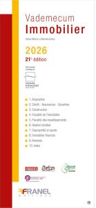 Couverture du Vademecum de l'immobilier